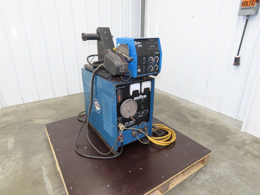 Miller CP-200 Mig Welder 200 amp DC Arc S-62 Wire Feeder 230/460VAC 3PH