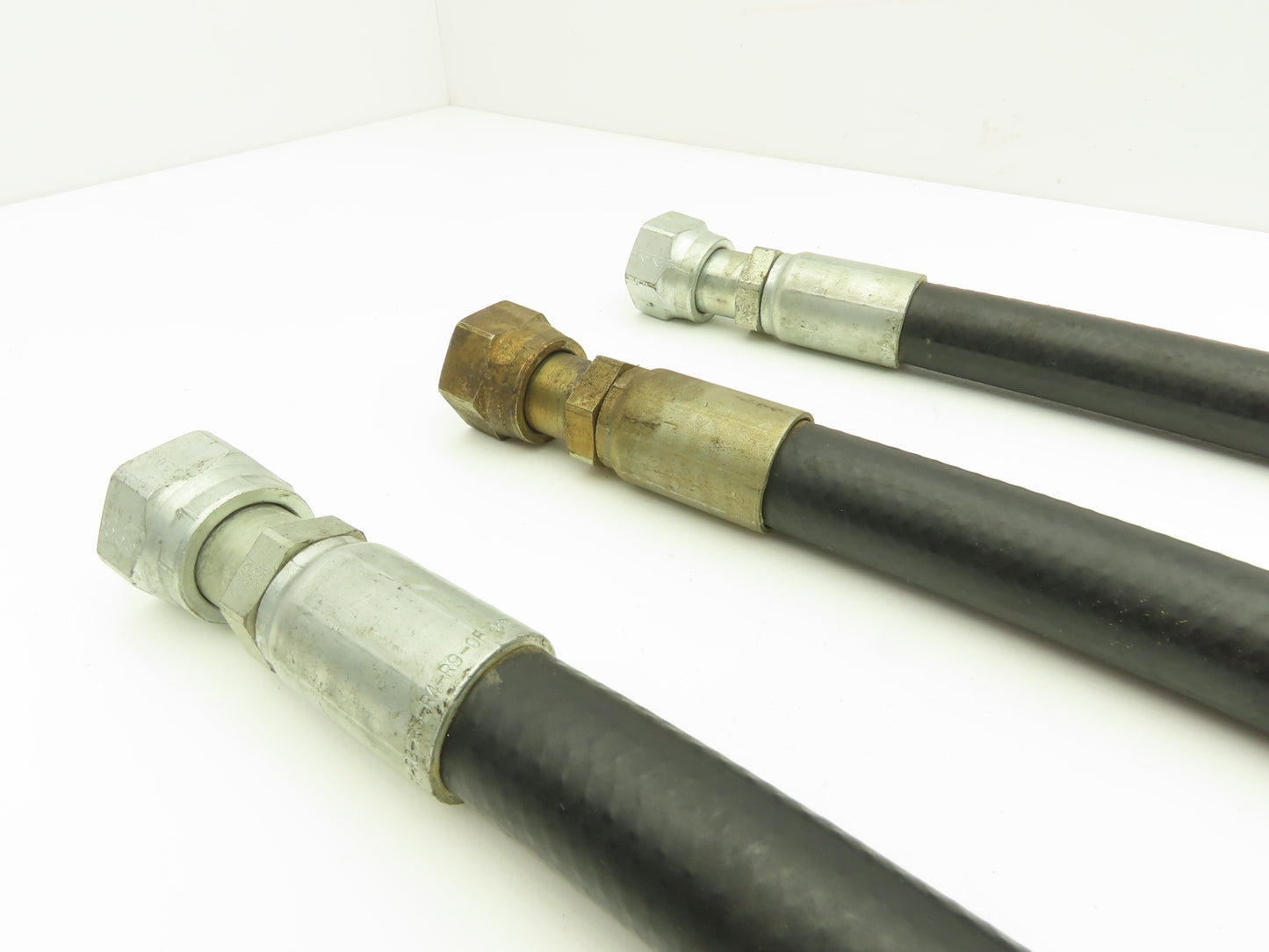 Parker 451TC-12 3/4"x 24" Hydraulic Hose 3000psi SAE-12 O-Ring Swivel  Lot of 3