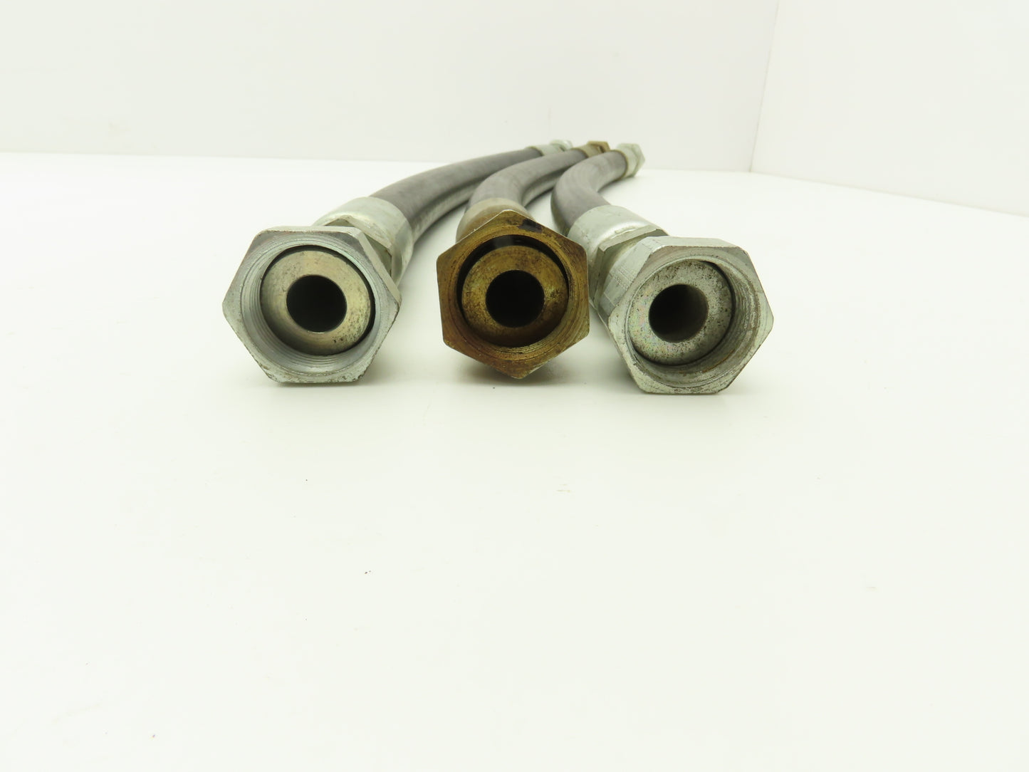 Parker 451TC-12 3/4"x 24" Hydraulic Hose 3000psi SAE-12 O-Ring Swivel  Lot of 3