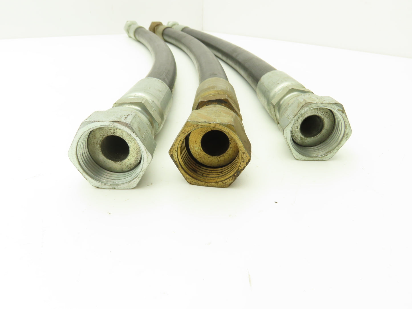 Parker 451TC-12 3/4"x 24" Hydraulic Hose 3000psi SAE-12 O-Ring Swivel  Lot of 3