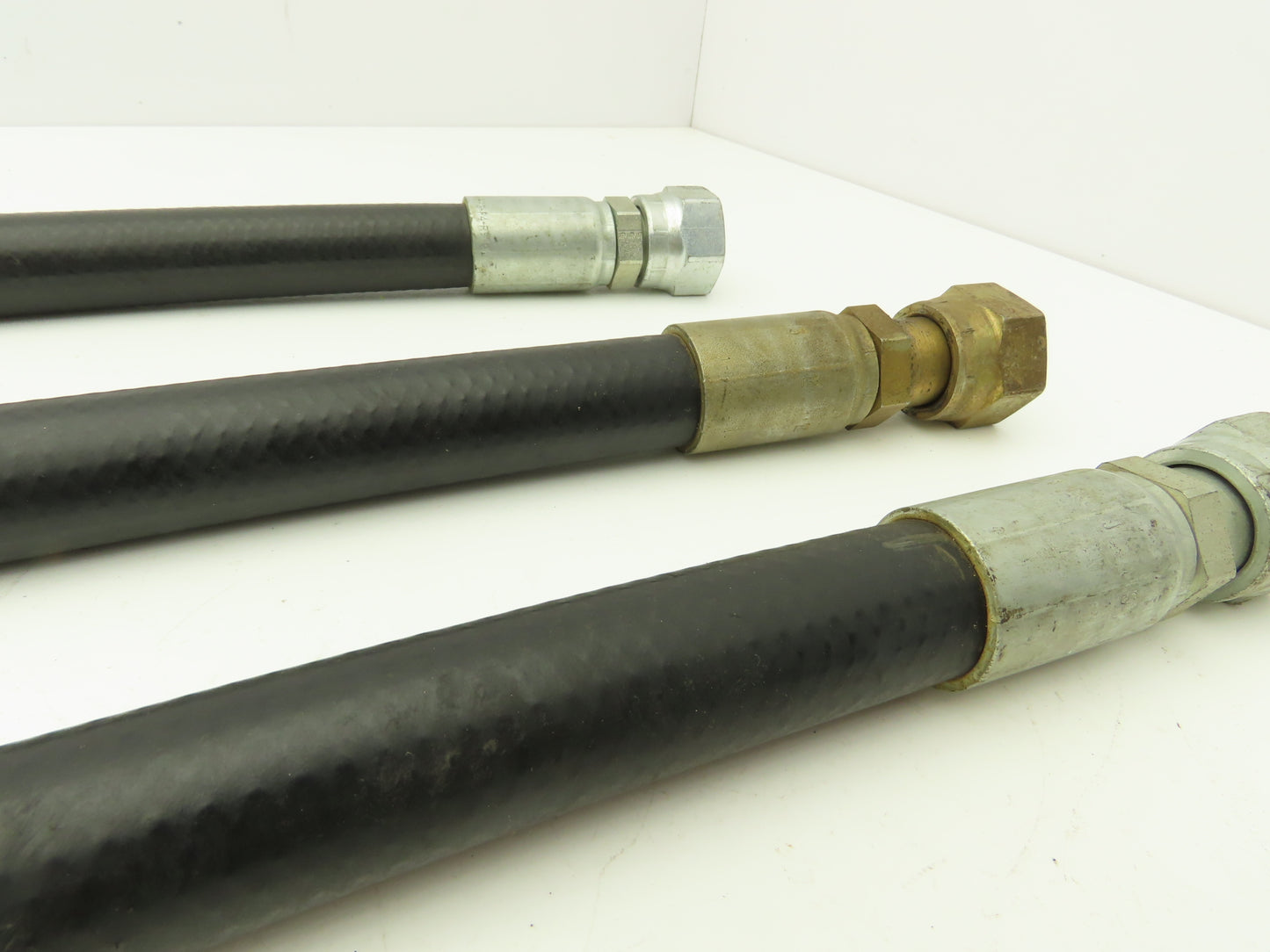 Parker 451TC-12 3/4"x 24" Hydraulic Hose 3000psi SAE-12 O-Ring Swivel  Lot of 3