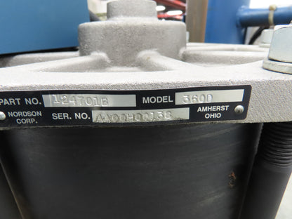 Nordson Rhino Hot Melt Drum Unloader Pneumatic Pump 65:1 Ratio 100PSI