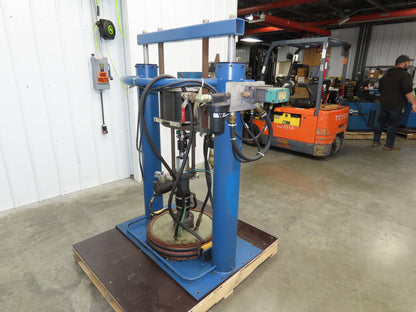 Nordson Rhino Hot Melt Drum Unloader Pneumatic Pump 65:1 Ratio 100PSI