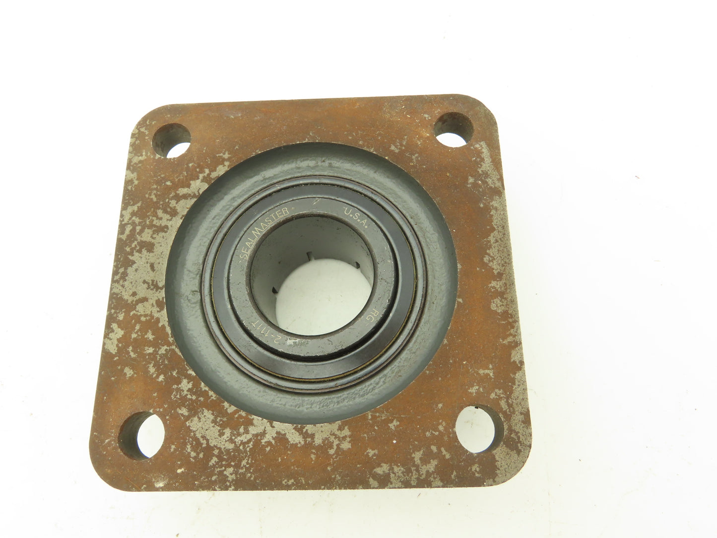 SealMaster  SF-27T Flange Mount Ball Bearing 1-11/16" Bore 4 Bolt Set Screw Lock