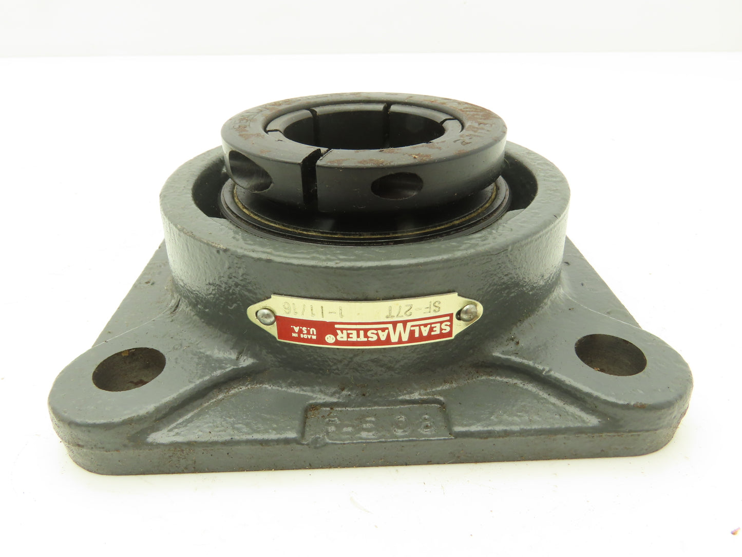 SealMaster  SF-27T Flange Mount Ball Bearing 1-11/16" Bore 4 Bolt Set Screw Lock