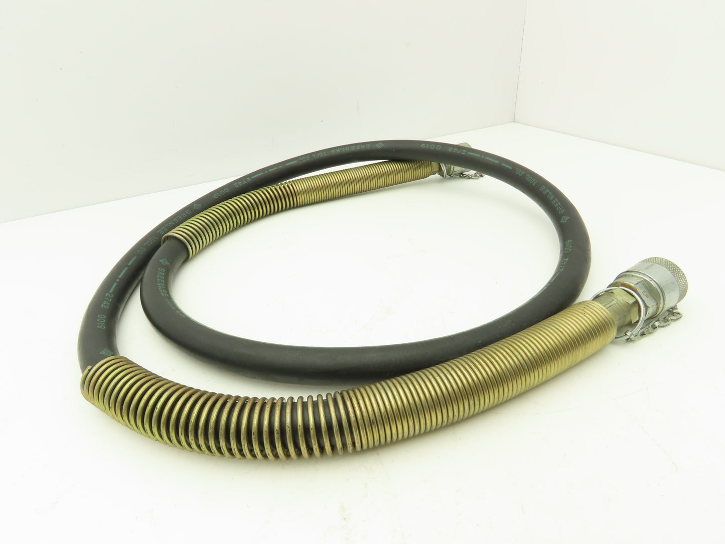 Greenlee Tool 11289  3/8"x 6' Hydraulic Pipe Bender Hose with Quick Couplers