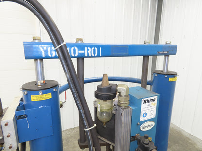 Nordson Rhino Pail Drum Unloader Pneumatic Pump 65:1 Ratio 100PSI