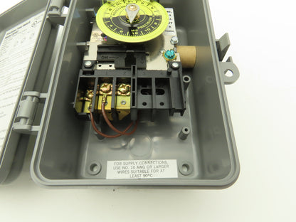Precision CD 102 24 Hour Time Switch 40A Single Pole Single Throw 208V 60Hz 2Hp