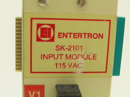 Entertron SK-2101 Input Output Module 115VAC 16 Terminal