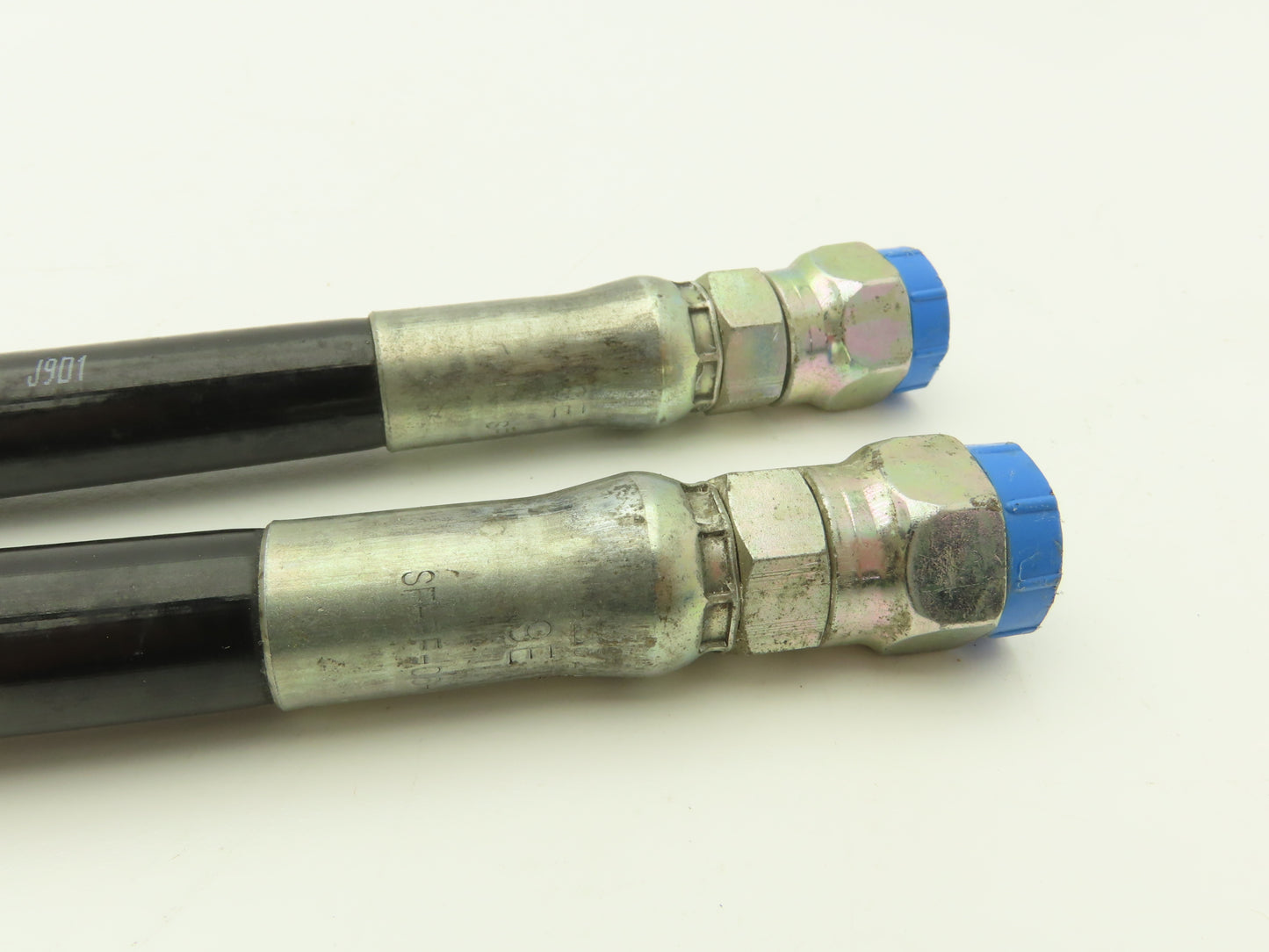 Nitta Moore N3000-06X1100L  3/8"x 1100mm Linemate Hydraulic Hose BSPP  Lot of 2