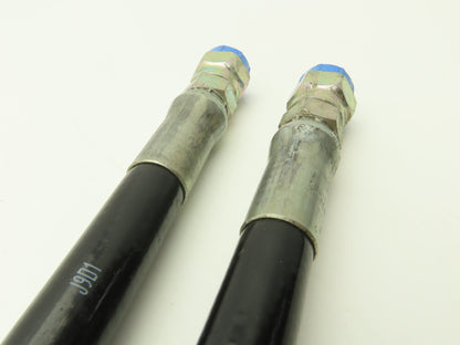 Nitta Moore N3000-06X1100L  3/8"x 1100mm Linemate Hydraulic Hose BSPP  Lot of 2