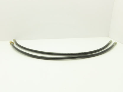 Nitta Moore N3000-06X1100L  3/8"x 1100mm Linemate Hydraulic Hose BSPP  Lot of 2