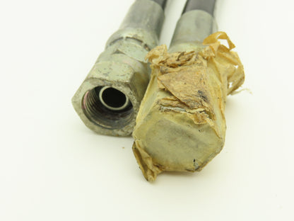 Nitta Moore N3000-06X1100L  3/8"x 1100mm Linemate Hydraulic Hose BSPP  Lot of 2