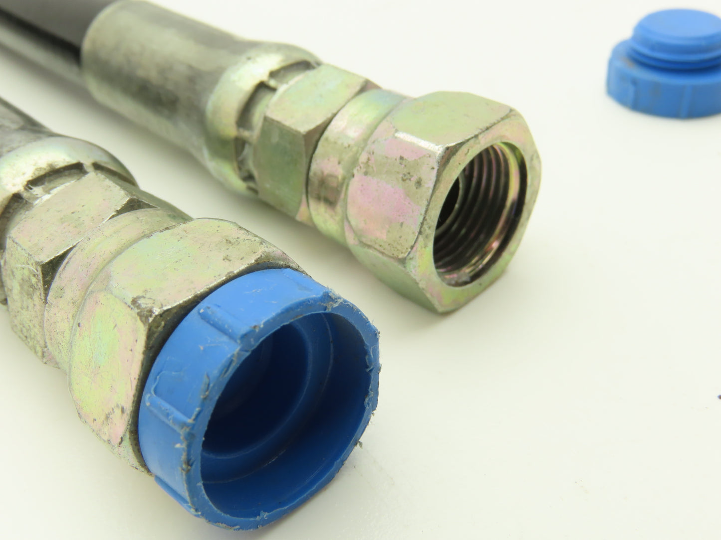 Nitta Moore N3000-06X1100L  3/8"x 1100mm Linemate Hydraulic Hose BSPP  Lot of 2