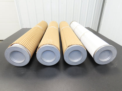 Flex-Kleen B60430 Compact Pleated Filter 36" Replacement Cartridge Lot of 4