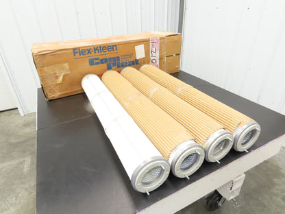 Flex-Kleen B60430 Compact Pleated Filter 36" Replacement Cartridge Lot of 4