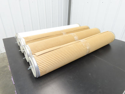 Flex-Kleen B60430 Compact Pleated Filter 36" Replacement Cartridge Lot of 4