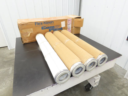 Flex-Kleen B60430 Compact Pleated Filter 36" Replacement Cartridge Lot of 4