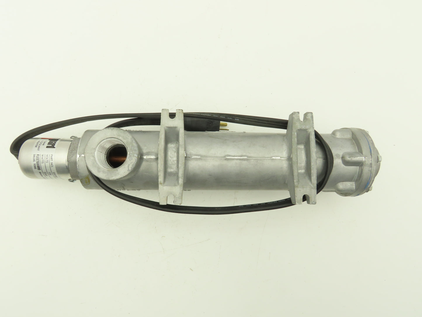 Fleetguard 259283 Coolant Heater 2240W 120V 1"NPT Inlet/Outlet Mounting Hardware