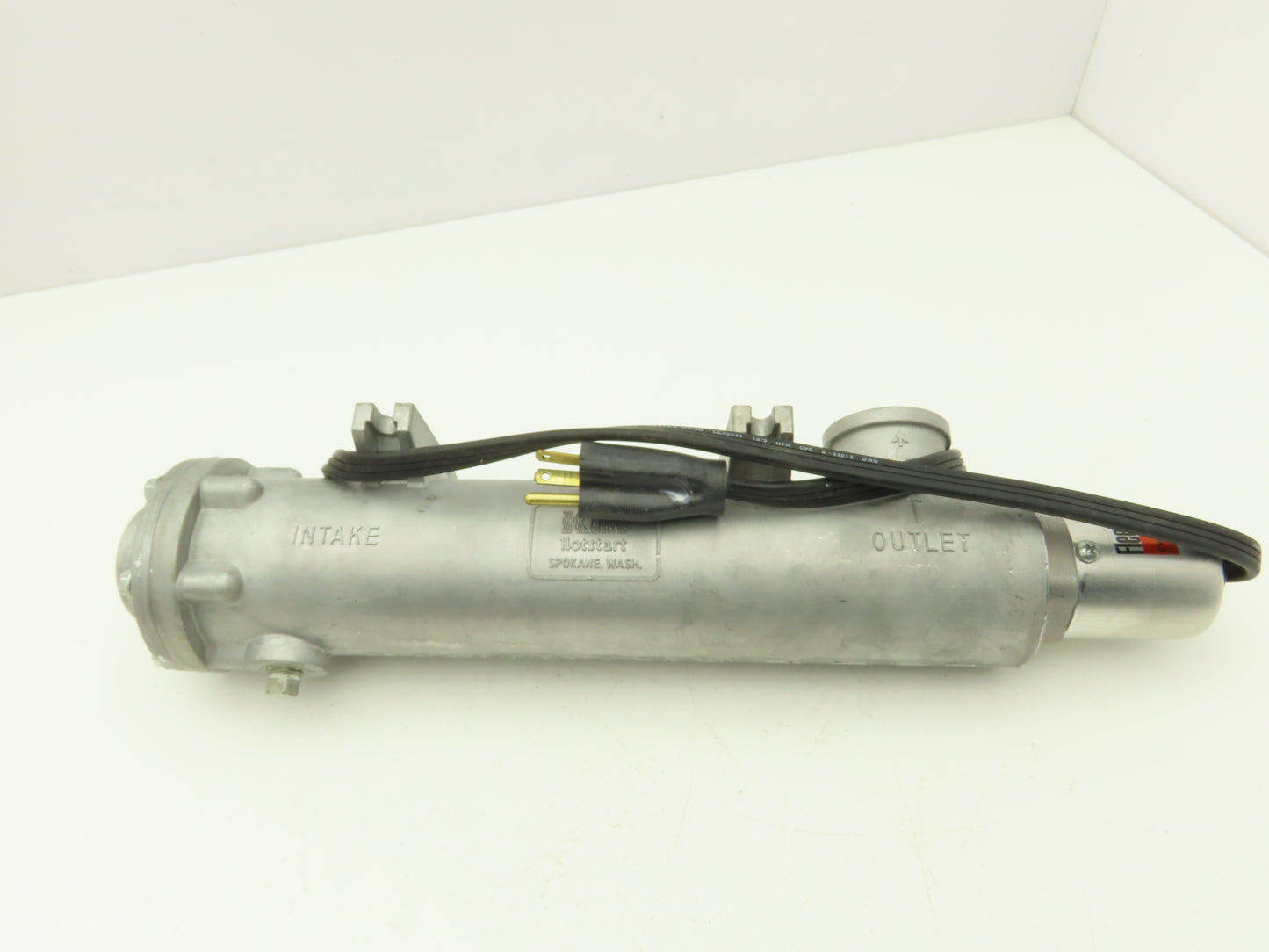 Fleetguard 259283 Coolant Heater 2240W 120V 1"NPT Inlet/Outlet Mounting Hardware