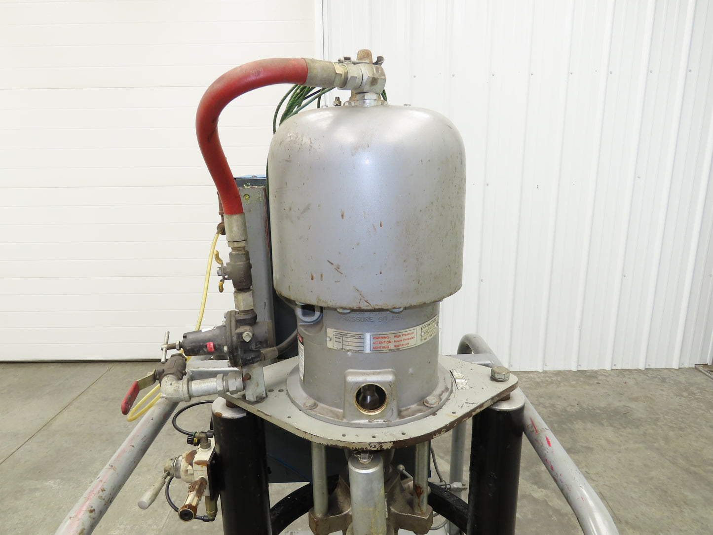 Graco 241086 Pneumatic Extrusion Pump 5 Gal Pail Lifter Unloader *Read