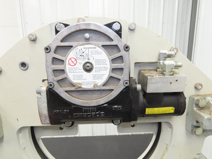 Cascade 45G-RRB-10 Fork Rotator Attachment 4500lbs Class 2 Forklift 360° Turn