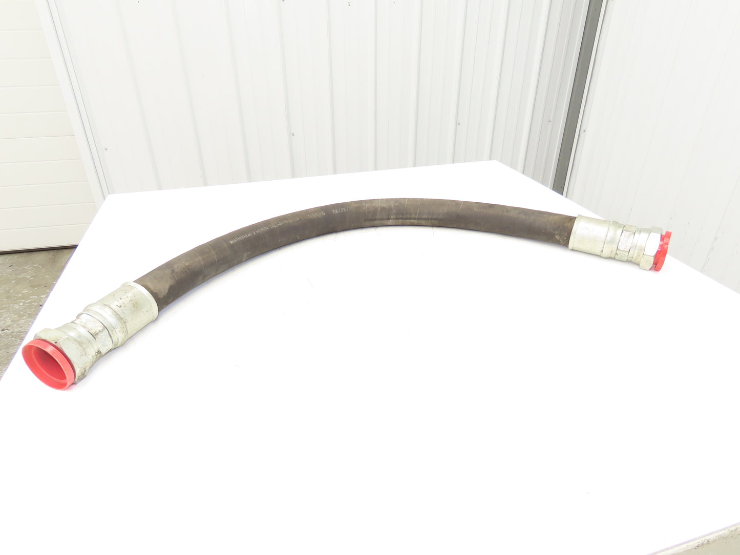 Weatherhead H03932 Coll-O-Crimp 2"x 53" Hydraulic Hose 100psi 2" JIC 37°  Swivel