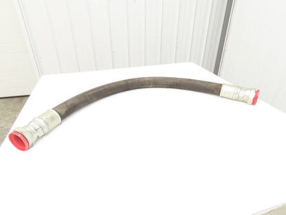 Weatherhead H03932 Coll-O-Crimp 2"x 53" Hydraulic Hose 100psi 2" JIC 37°  Swivel