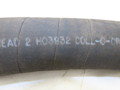 Weatherhead H03932 Coll-O-Crimp 2"x 53" Hydraulic Hose 100psi 2" JIC 37°  Swivel