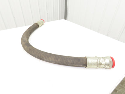 Weatherhead H03932 Coll-O-Crimp 2"x 53" Hydraulic Hose 100psi 2" JIC 37°  Swivel