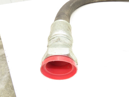Weatherhead H03932 Coll-O-Crimp 2"x 53" Hydraulic Hose 100psi 2" JIC 37°  Swivel