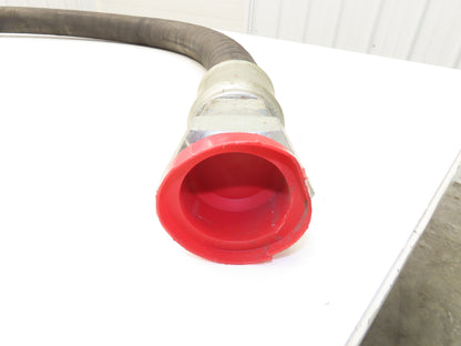 Weatherhead H03932 Coll-O-Crimp 2"x 53" Hydraulic Hose 100psi 2" JIC 37°  Swivel