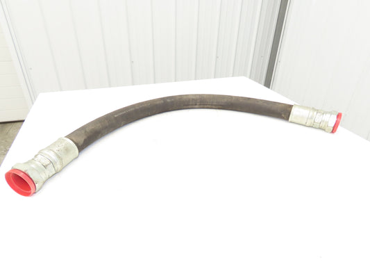Weatherhead H03932 Coll-O-Crimp 2"x 53" Hydraulic Hose 100psi 2" JIC 37°  Swivel