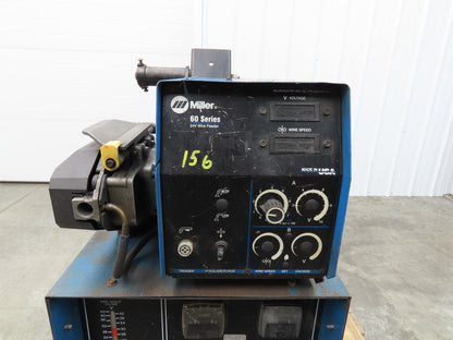Miller CP-250TS Mig Welder 250 amp DC Arc S-62 Wire Feeder 200/230/460v 3PH