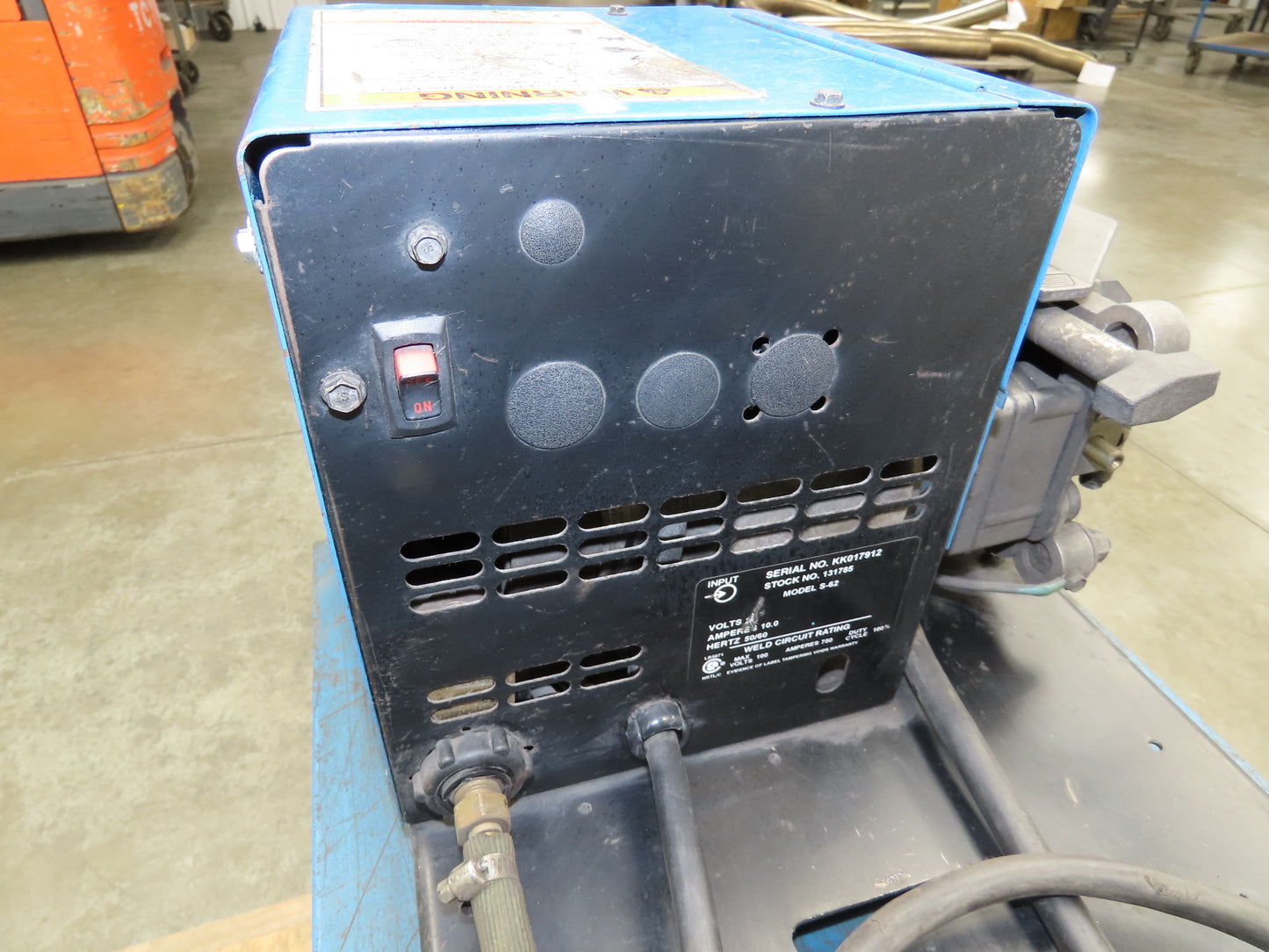 Miller CP-250TS Mig Welder 250 amp DC Arc S-62 Wire Feeder 200/230/460v 3PH