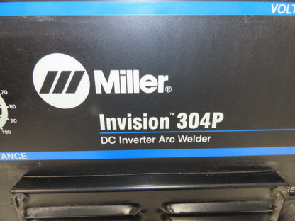 Miller Invision 304P Mig Welder 300 amp DC Arc 11kW 460VAC 3PH Power Unit