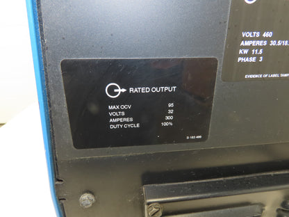 Miller Invision 304P Mig Welder 300 amp DC Arc 11kW 460VAC 3PH Power Unit