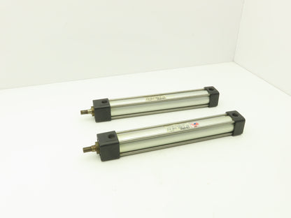 ARO 3815 1009 2 104 Pneumatic Air Cylinder 1" x 10.5" 1/2-20 Threads Lot of 2