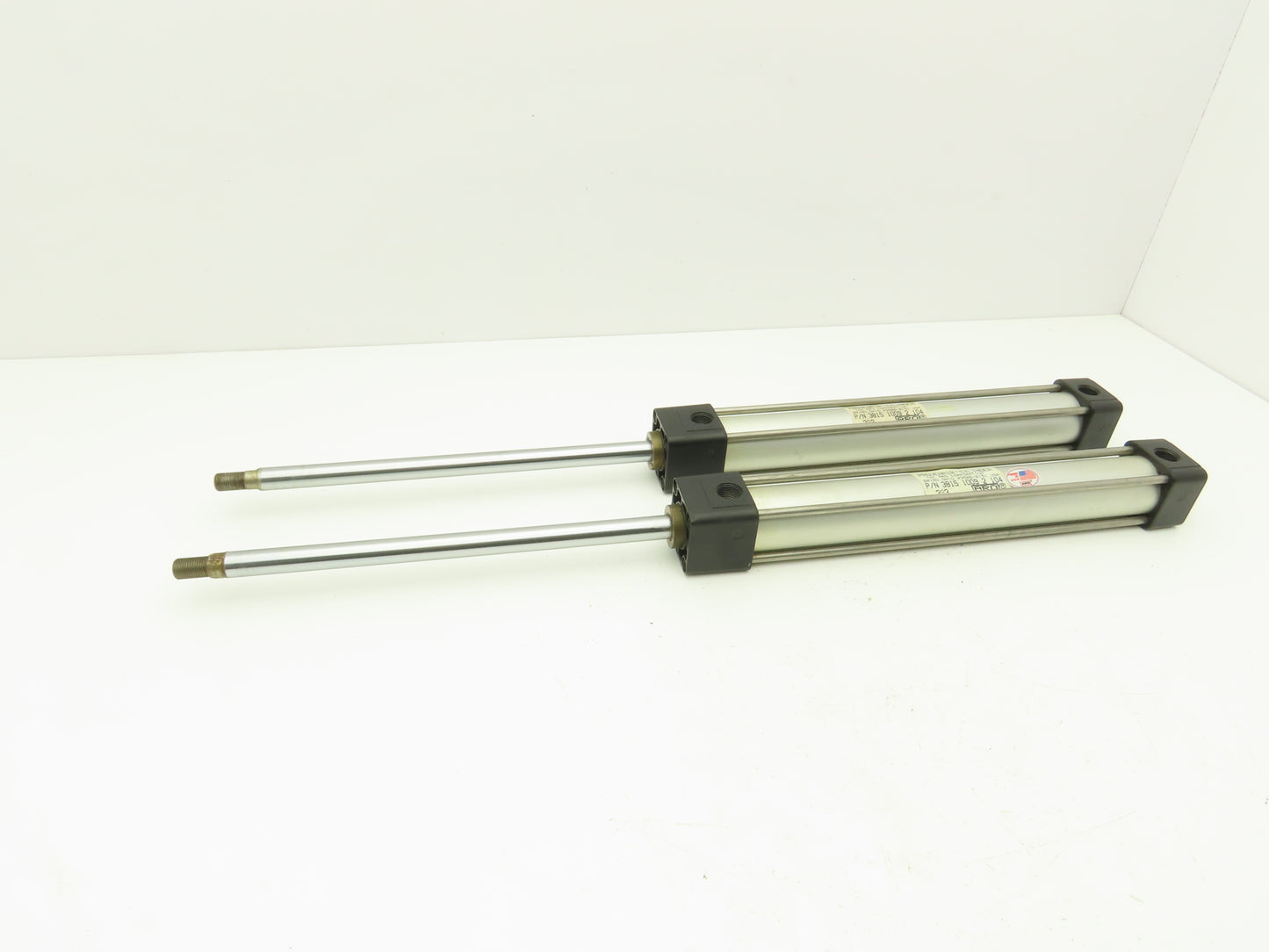 ARO 3815 1009 2 104 Pneumatic Air Cylinder 1" x 10.5" 1/2-20 Threads Lot of 2