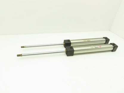 ARO 3815 1009 2 104 Pneumatic Air Cylinder 1" x 10.5" 1/2-20 Threads Lot of 2