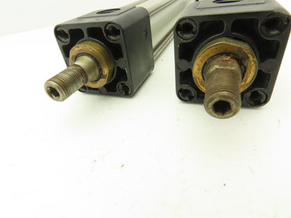 ARO 3815 1009 2 104 Pneumatic Air Cylinder 1" x 10.5" 1/2-20 Threads Lot of 2