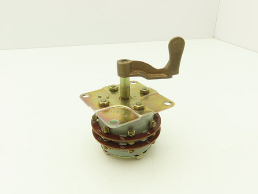 Electro Switch 71203LM Rotary Switch 4-Position Momentary 10A 125VAC