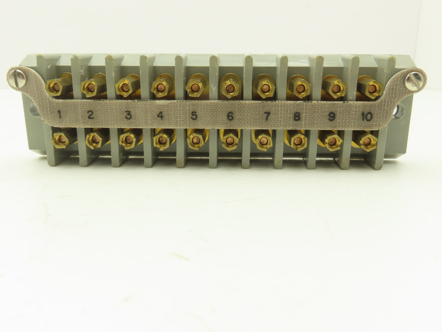 Kulka 17TB10 Terminal Block 2-Row 10-Position Military Grade