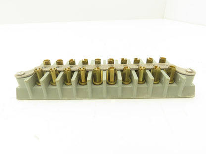 Kulka 17TB10 Terminal Block 2-Row 10-Position Military Grade