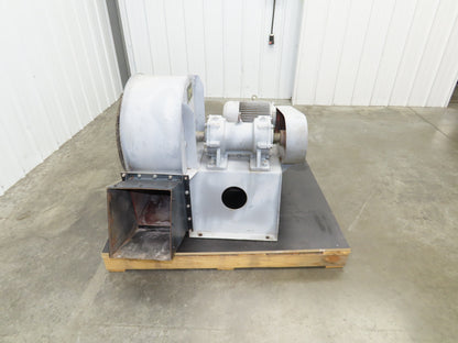 Centrifugal Blower Backward Incline Fan 14" Wheel 9" In 10x11" Out