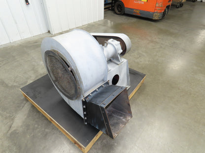 Centrifugal Blower Backward Incline Fan 14" Wheel 9" In 10x11" Out