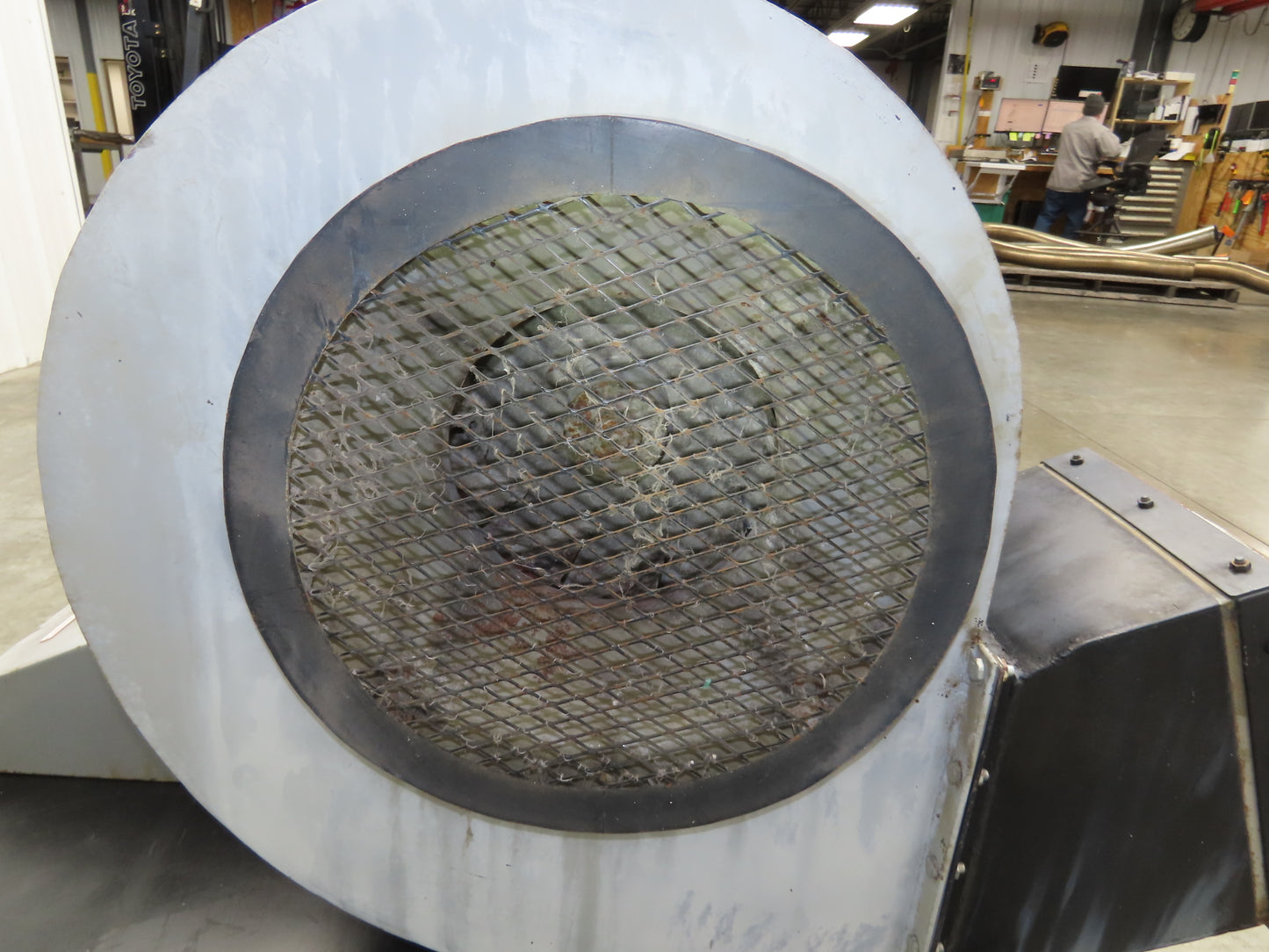 Centrifugal Blower Backward Incline Fan 14" Wheel 9" In 10x11" Out