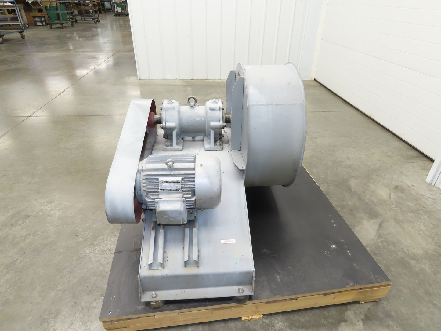Centrifugal Blower Backward Incline Fan 14" Wheel 9" In 10x11" Out