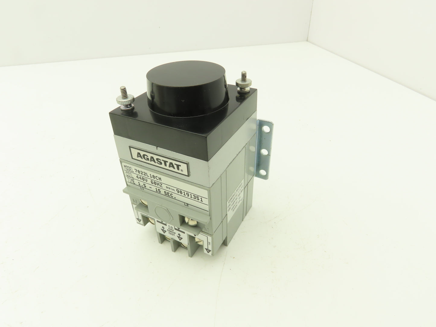 Agastat 7022L10CN Time Delay Relay 1.5-15 Seconds 440V 60Hz