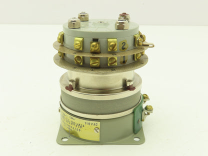 Potter & Brumfield MDR-134-1 Rotary Power Relay 115V Coil Electromechanical